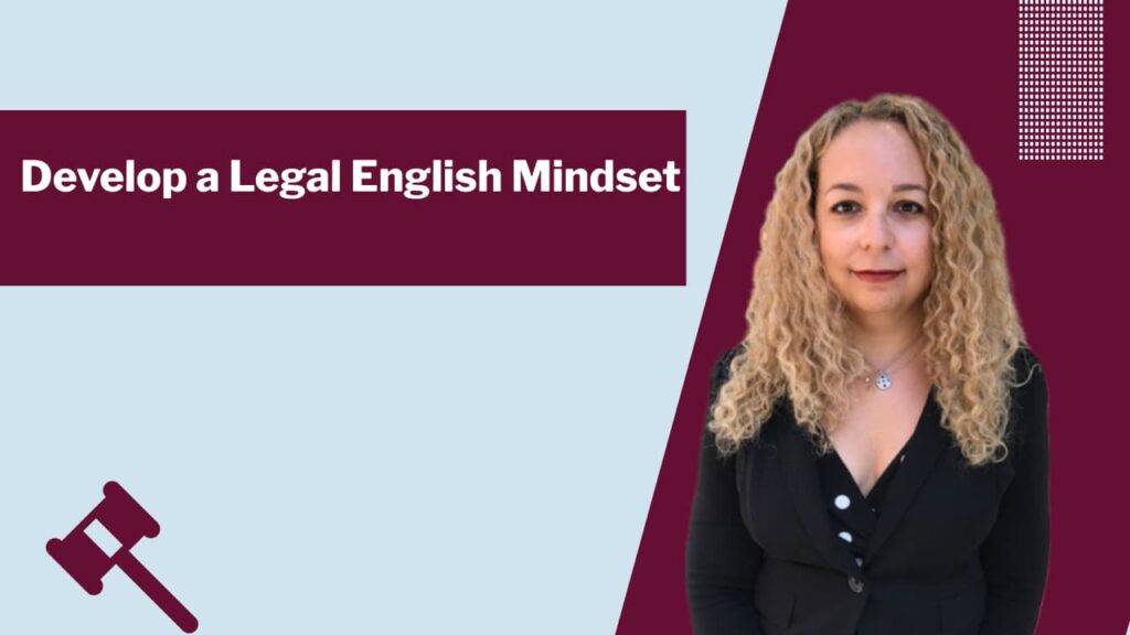 woman legal english mindset